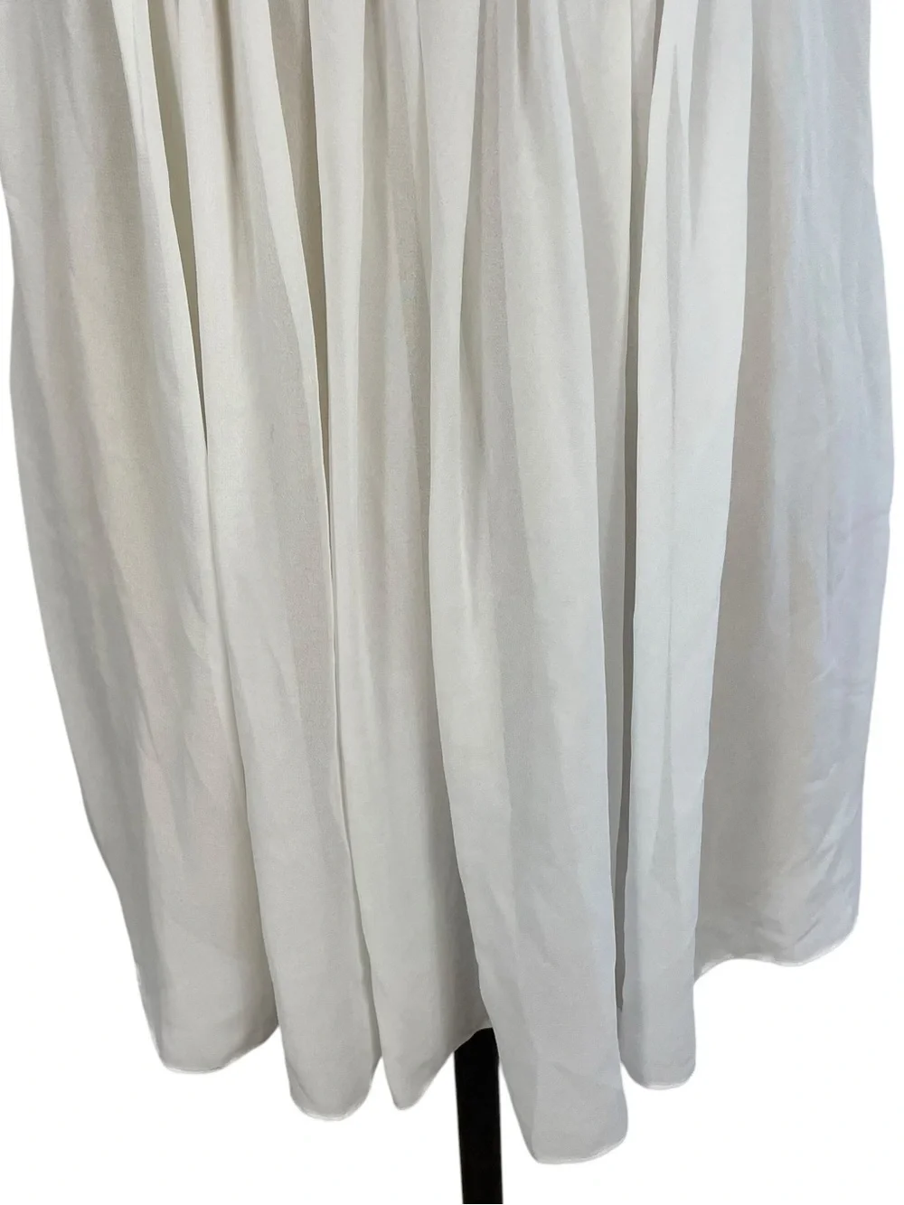 In Bloom Lace Nightie Dress SM White Chiffon Romantic Sequin Lingerie Embellish - Picture 9 of 14